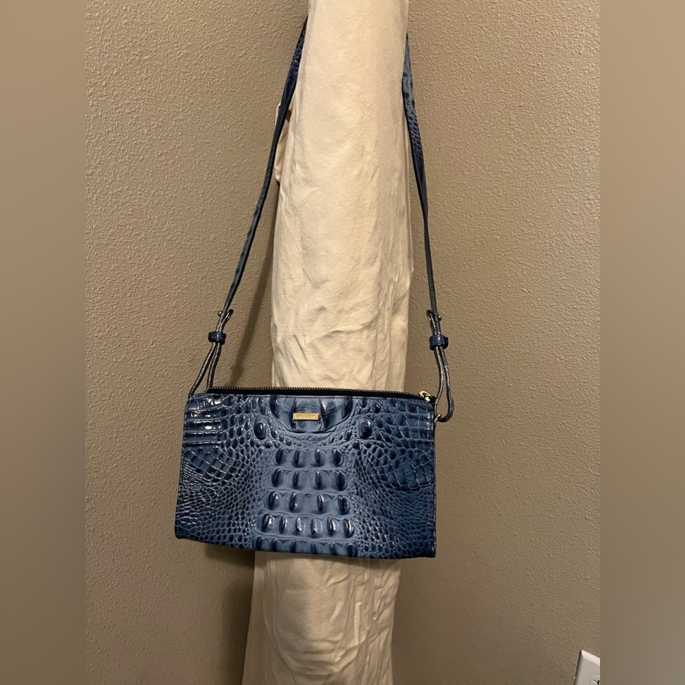 Blue Small Brahmin Bag